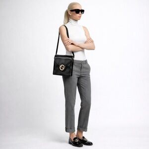 Authentic Gucci Vintage 70s Shoulder Flap Bag